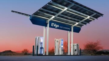 EVgo fast charging networks spac