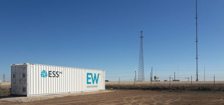 energy storage company ESS Inc.